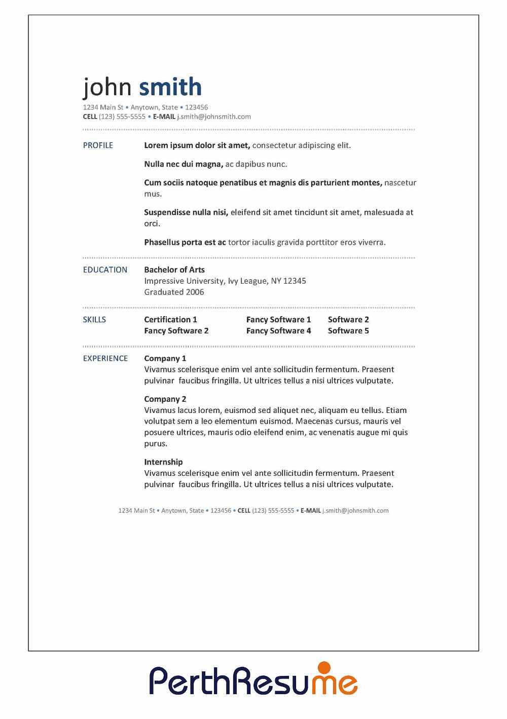 resume writing sites